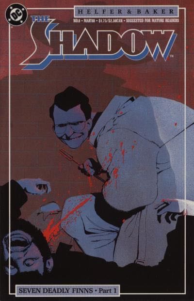 Shadow, Vol. 3 Seven Deadly Finns, Seeing Red |  Issue#8 | Year:1987 | Series: The Shadow | Pub: DC Comics |