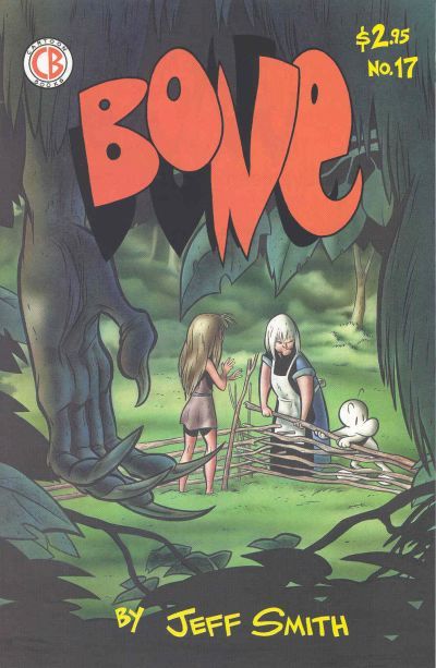 Bone (Cartoon Books) Eyes of the Storm, Mending Fences |  Issue#17 | Year:1994 | Series:  | Pub: Cartoon Books |