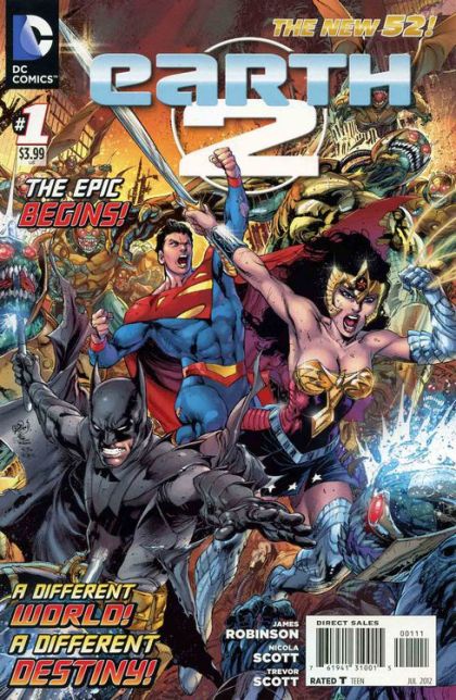 Earth 2 The Price of Victory |  Issue#1A | Year:2012 | Series:  | Pub: DC Comics | Ivan Reis Regular Cover