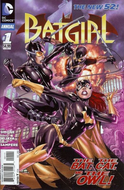 Batgirl, Vol. 4 Annual The Blood That Moves Us |  Issue#1 | Year:2012 | Series: Batgirl | Pub: DC Comics | Ed Benes Cover