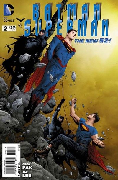 Batman / Superman Cross World, Doubletime |  Issue#2A | Year:2013 | Series:  | Pub: DC Comics | Jae Lee Regular