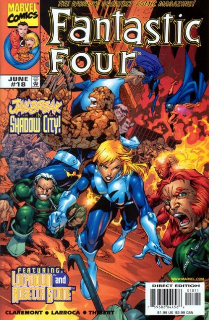 Fantastic Four, Vol. 3 Bedlam Breakout |  Issue#18A | Year:1999 | Series: Fantastic Four | Pub: Marvel Comics |