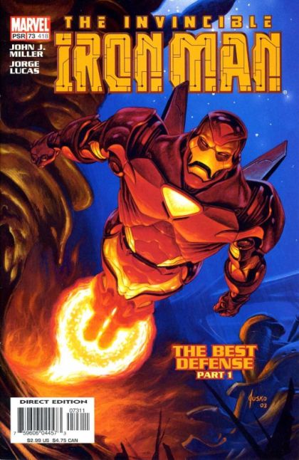 Iron Man, Vol. 3 The Best Defense, Part 1: Acquisition |  Issue#73A | Year:2003 | Series: Iron Man | Pub: Marvel Comics | Direct Edition