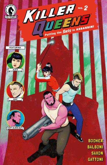 Killer Queens  |  Issue#2A | Year:2021 | Series:  | Pub: Dark Horse Comics | Regular Claudia Balboni Cover