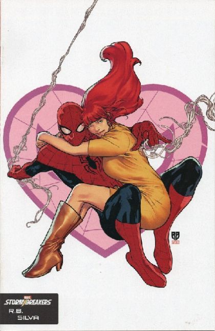 The Amazing Spider-Man, Vol. 5 &quot;Beyond: Chapter Five&quot; |  Issue#80B | Year:2021 | Series: Spider-Man | Pub: Marvel Comics | R. B. Silva Stormbreakers Variant Cover
