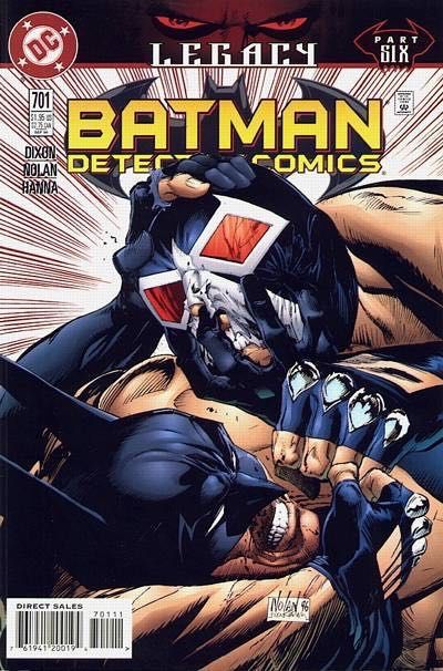 Detective Comics, Vol. 1 Legacy - Part Six: Gotham's Scourge |  Issue#701A | Year:1996 | Series: Detective Comics | Pub: DC Comics | Direct Edition