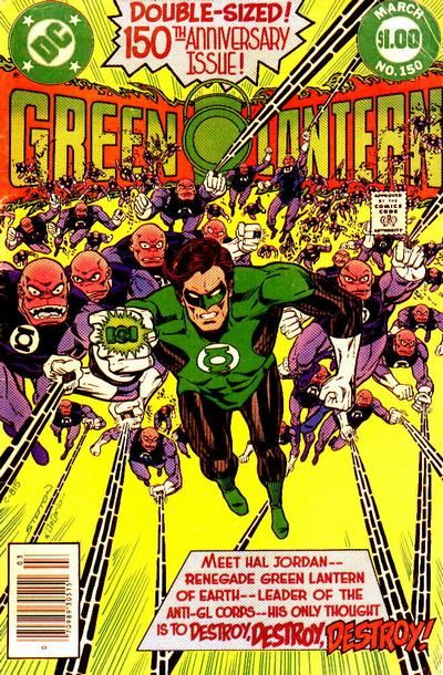 Green Lantern, Vol. 2 From Qward With Hate / Meanwhile... |  Issue#150B | Year:1982 | Series: Green Lantern | Pub: DC Comics | Newsstand Edition