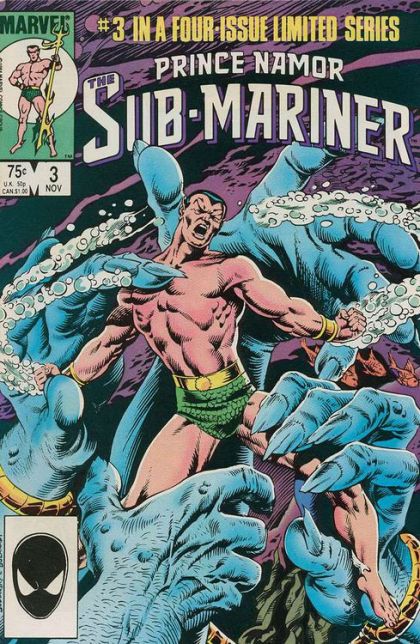 Prince Namor, The Sub-Mariner The Twain Shall Meet! |  Issue#3A | Year:1984 | Series: Sub-Mariner | Pub: Marvel Comics | Direct Edition