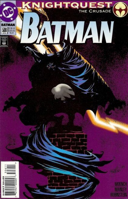 Batman, Vol. 1 Knightquest: The Crusade - Malevolent Maniaxe |  Issue#506A | Year:1994 | Series: Batman | Pub: DC Comics | Direct Edition