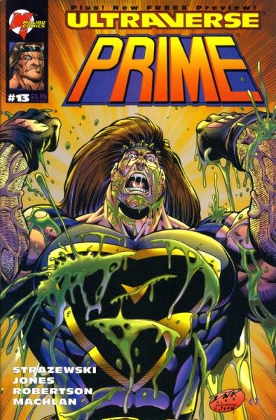 Prime, Vol. 1 Double Dangerous |  Issue#13B | Year:1994 | Series: Prime | Pub: Malibu Comics | Variant Cover