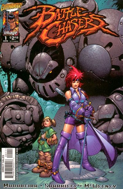 Battle Chasers The Most Dangerous Game |  Issue#1B | Year:1998 | Series:  | Pub: Image Comics | Travis Charest Cover Variant