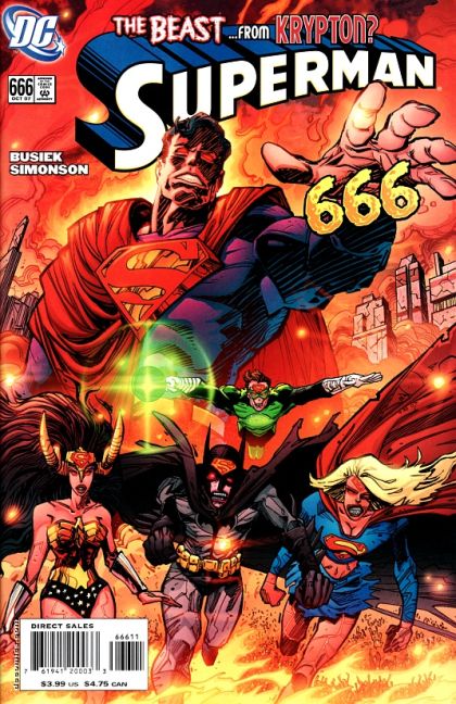 Superman, Vol. 1 The Beast From Krypton |  Issue#666A | Year:2007 | Series: Superman | Pub: DC Comics | Direct Edition