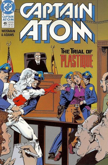 Captain Atom, Vol. 3 The Trial Of Plastique: A Love Story |  Issue#49 | Year:1990 | Series:  | Pub: DC Comics |