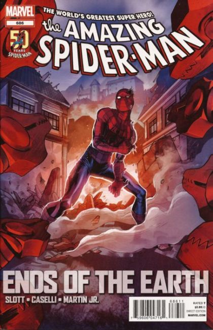 The Amazing Spider-Man, Vol. 2 Ends of the Earth - Ends of the Earth, Part 5: From the Ashes of Defeat |  Issue#686A | Year:2012 | Series: Spider-Man | Pub: Marvel Comics | Stefano Caselli Regular
