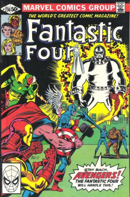 Fantastic Four, Vol. 1 Firefrost And The Ebon Seeker |  Issue#230A | Year:1981 | Series: Fantastic Four | Pub: Marvel Comics |