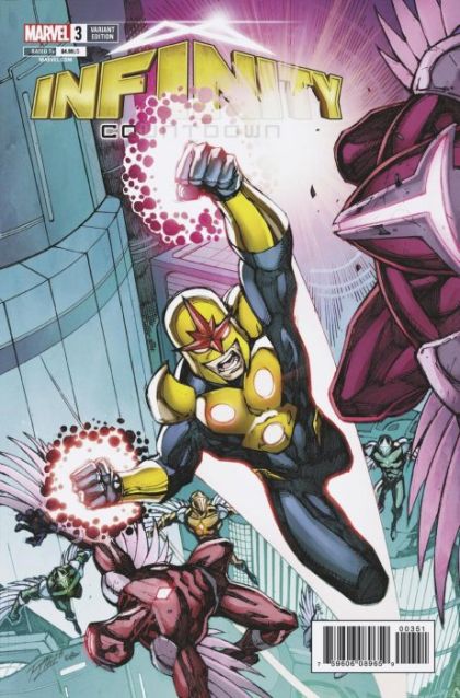 Infinity Countdown Infinity Countdown |  Issue#3E | Year:2018 | Series:  | Pub: Marvel Comics | Variant Ron Lim Cover