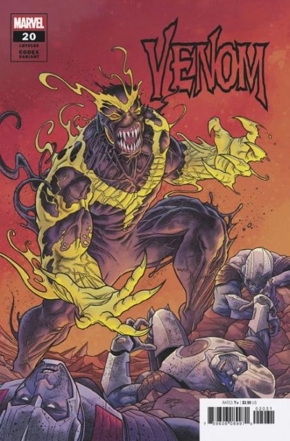 Venom, Vol. 4  |  Issue#20C | Year:2019 | Series: Venom | Pub: Marvel Comics | Variant Ryan Bodenheim Codex Cover