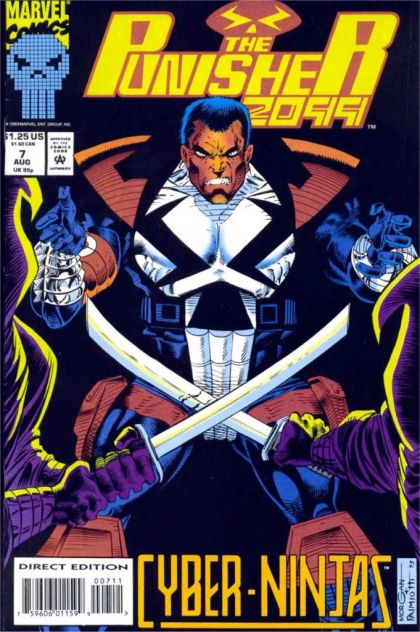 Punisher 2099, Vol. 1 Love 'n' Bullets: Part 1 |  Issue#7B | Year:1993 | Series: Punisher | Pub: Marvel Comics | Newsstand Edition