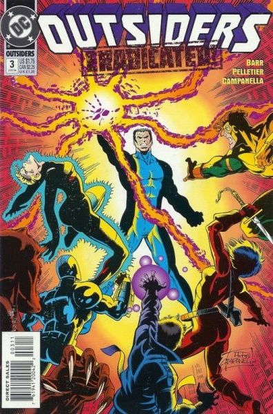 Outsiders, Vol. 2 Eradicated |  Issue#3 | Year:1993 | Series: Outsiders | Pub: DC Comics |