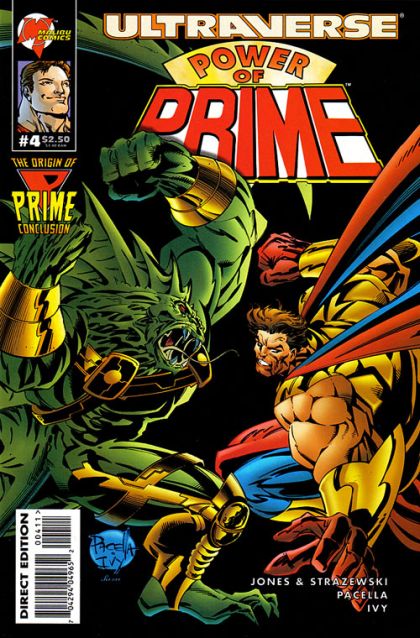 Power of Prime Primal Sacrifice |  Issue#4 | Year:1995 | Series:  | Pub: Malibu Comics |
