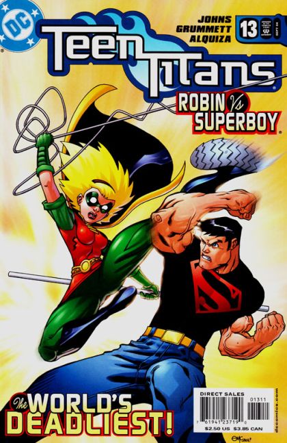 Teen Titans, Vol. 3 Beast Boys and Girls, Part One: Concrete Jungle |  Issue#13A | Year:2004 | Series: Teen Titans | Pub: DC Comics | Direct Edition