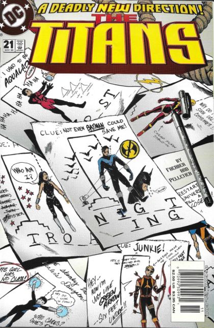 Titans, Vol. 1 The Trial of Cheshire, The Eva Braun Complex |  Issue#21B | Year:2000 | Series: Teen Titans | Pub: DC Comics | Newsstand Edition