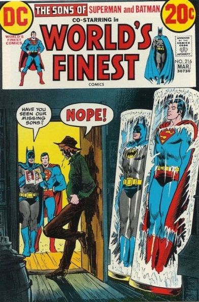 World's Finest Comics Little Town With A Big Secret |  Issue#216 | Year:1973 | Series: World's Finest | Pub: DC Comics |