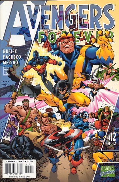 Avengers Forever, Vol. 1 Avengers Assemble |  Issue#12A | Year:1999 | Series:  | Pub: Marvel Comics | Direct Edition