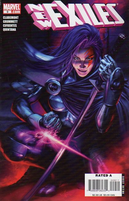 New Exiles The War Day, Part 3: Soul Awakening |  Issue#9A | Year:2008 | Series: Exiles | Pub: Marvel Comics | Direct Edition