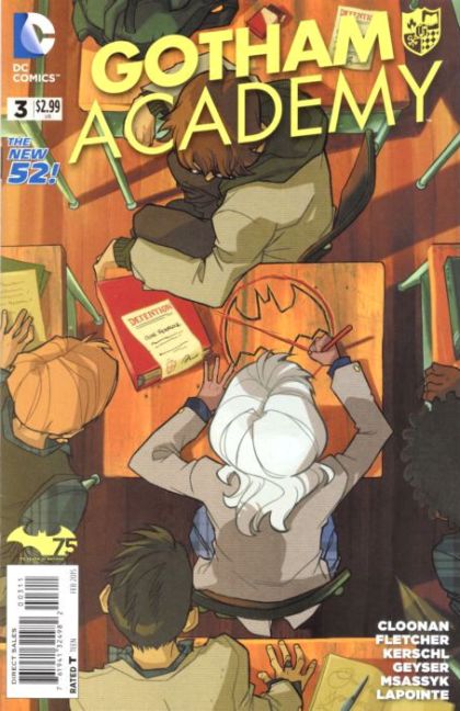 Gotham Academy The Ghost In The North Hall |  Issue#3A | Year:2014 | Series:  | Pub: DC Comics | Regular Karl Kerschl Cover