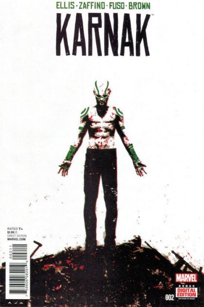 Karnak The Flaw In All Things, Part 2 |  Issue#2A | Year:2016 | Series:  | Pub: Marvel Comics | David Aja Regular Cover