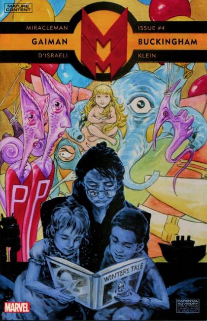 Miracleman by Gaiman & Buckingham Book Four: The Golden Age, Winter's Tale / Retrieval Part 4 / Miracleman Behind the Scenes |  Issue#4A | Year:2015 | Series: Miracleman | Pub: Marvel Comics | Mark Buckingham Regular Cover