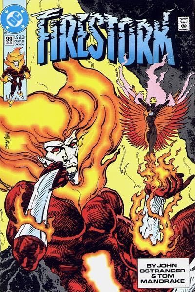 Firestorm, the Nuclear Man, Vol. 2 (1982-1990) Mourning Frost |  Issue#99A | Year:1990 | Series: Firestorm | Pub: DC Comics |