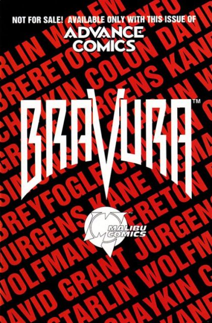 Bravura  |  Issue#1 | Year:1993 | Series:  | Pub: Malibu Comics | Advance Comics Preview