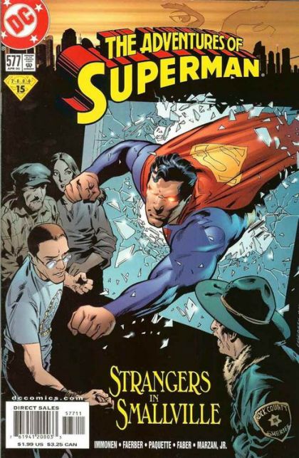 The Adventures of Superman A Tale of Two Cities |  Issue#577A | Year:2000 | Series: Superman | Pub: DC Comics | Direct Edition