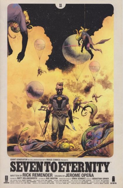 Seven To Eternity  |  Issue#11A | Year:2018 | Series:  | Pub: Image Comics | Regular Jerome Opena & Matt Hollingsworth Cover
