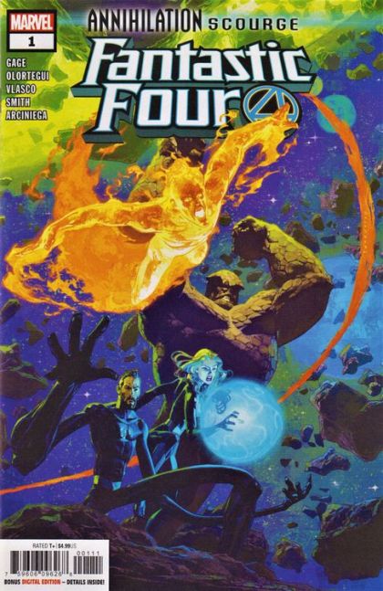 Annihilation - Scourge: Fantastic Four  |  Issue#1A | Year:2019 | Series:  | Pub: Marvel Comics | Regular Josemaria Casanovas Cover