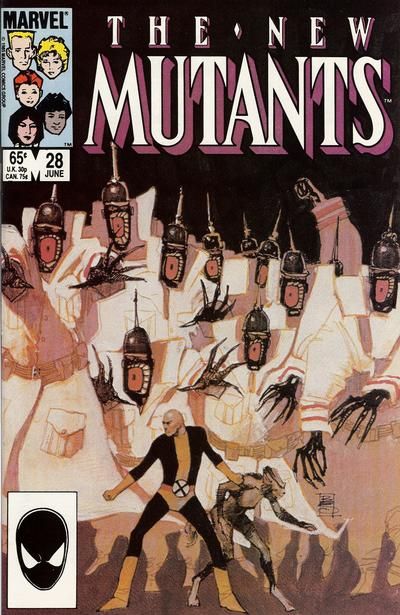 New Mutants, Vol. 1 Soulwar |  Issue#28A | Year:1985 | Series: New Mutants | Pub: Marvel Comics |