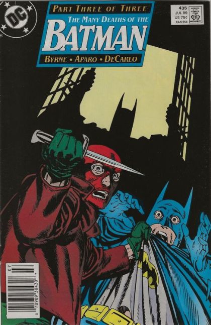 Batman, Vol. 1 The Many Deaths Of The Batman, Chapter Three: The Last Death Of The Batman |  Issue#435B | Year:1989 | Series: Batman | Pub: DC Comics |