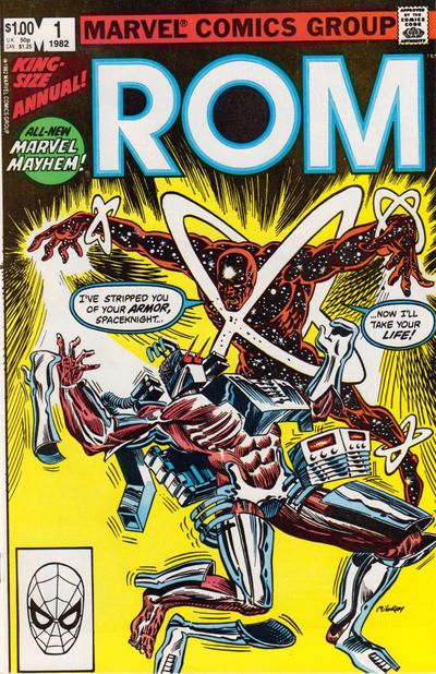 Rom, Vol. 1 Annual (Marvel) It Came From Beyond The Stars! / Traitor! |  Issue#1A | Year:1982 | Series:  | Pub: Marvel Comics |