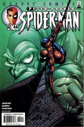 Peter Parker: Spider-Man A Death in the Family, Part One |  Issue#44A | Year:2002 | Series: Spider-Man | Pub: Marvel Comics | Direct Edition