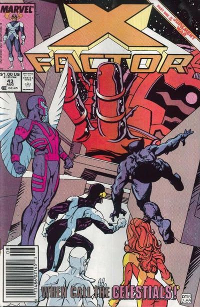 X-Factor, Vol. 1 Judgment War, Part 1: Kidnaped! |  Issue#43B | Year:1989 | Series: X-Factor | Pub: Marvel Comics | Newsstand Edition
