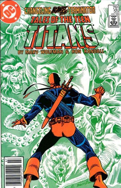 Tales of the Teen Titans Shades Of Gray |  Issue#55B | Year:1985 | Series: Teen Titans | Pub: DC Comics |