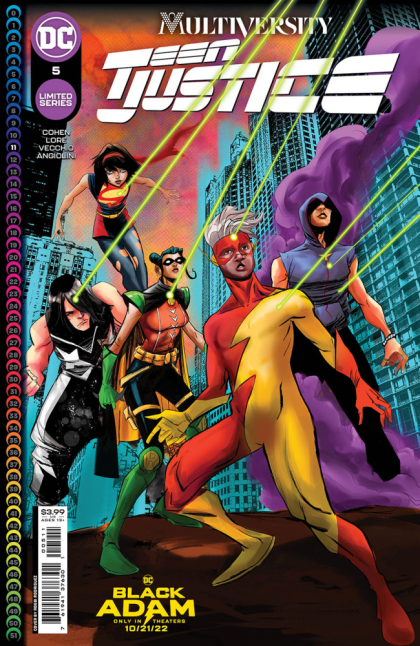 Multiversity: Teen Justice  |  Issue#5A | Year:2022 | Series:  | Pub: DC Comics | Regular Robbi Rodriguez Cover