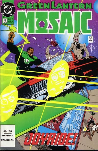 Green Lantern: Mosaic Low Riders in the Sky |  Issue#8A | Year:1993 | Series: Green Lantern | Pub: DC Comics | Direct Edition