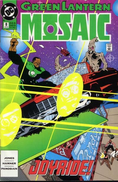 Green Lantern: Mosaic Low Riders in the Sky |  Issue#8A | Year:1993 | Series: Green Lantern | Pub: DC Comics |