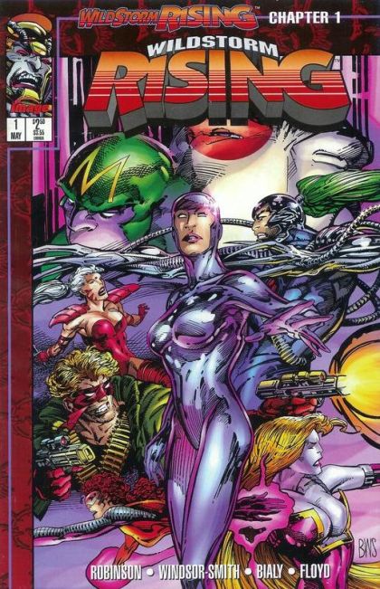 Wildstorm Rising Wildstorm Rising - Part 1 |  Issue#1A | Year:1995 | Series:  | Pub: Image Comics | Direct Edition