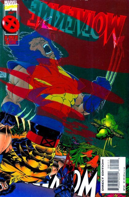 Wolverine, Vol. 2 Path Of Stones, Wood Of Thorns |  Issue#91A | Year:1995 | Series: Wolverine | Pub: Marvel Comics | Direct Deluxe Edition