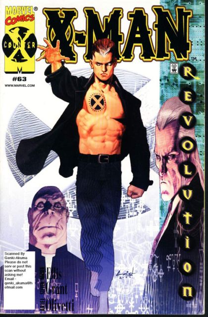 X-Man No Direction Home, Part One |  Issue#63A | Year:2000 | Series: X-Men | Pub: Marvel Comics |