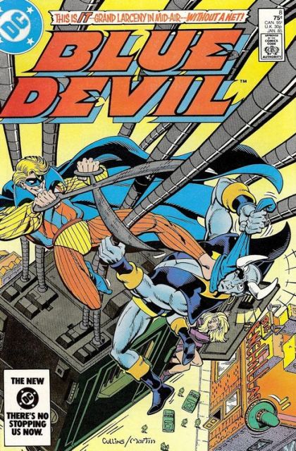 Blue Devil Trick Trap |  Issue#8A | Year:1984 | Series:  | Pub: DC Comics | Direct Edition